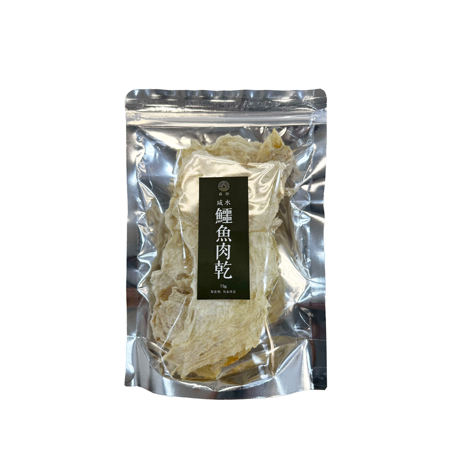森源 100% 天然鹹水鱷魚肉乾 -川御 TY Science